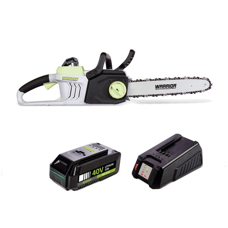 Scie elagage sans fil 16,8V 2 batteries lithium 4Ah Chargeur et kit  d'outils inclus Mini Tronçonneuse GOODYEAR