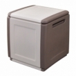 Coffre de rangement 130L Beige/Taupe