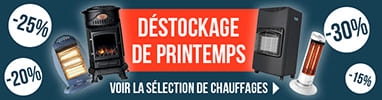 Destockage Chauffages